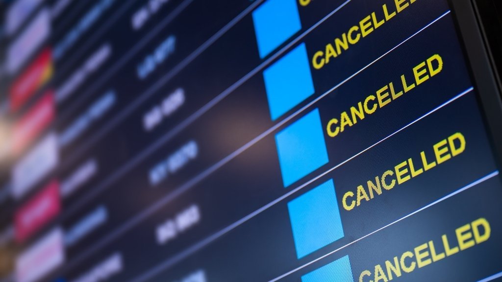 volo cancellato ecco cosa fare
